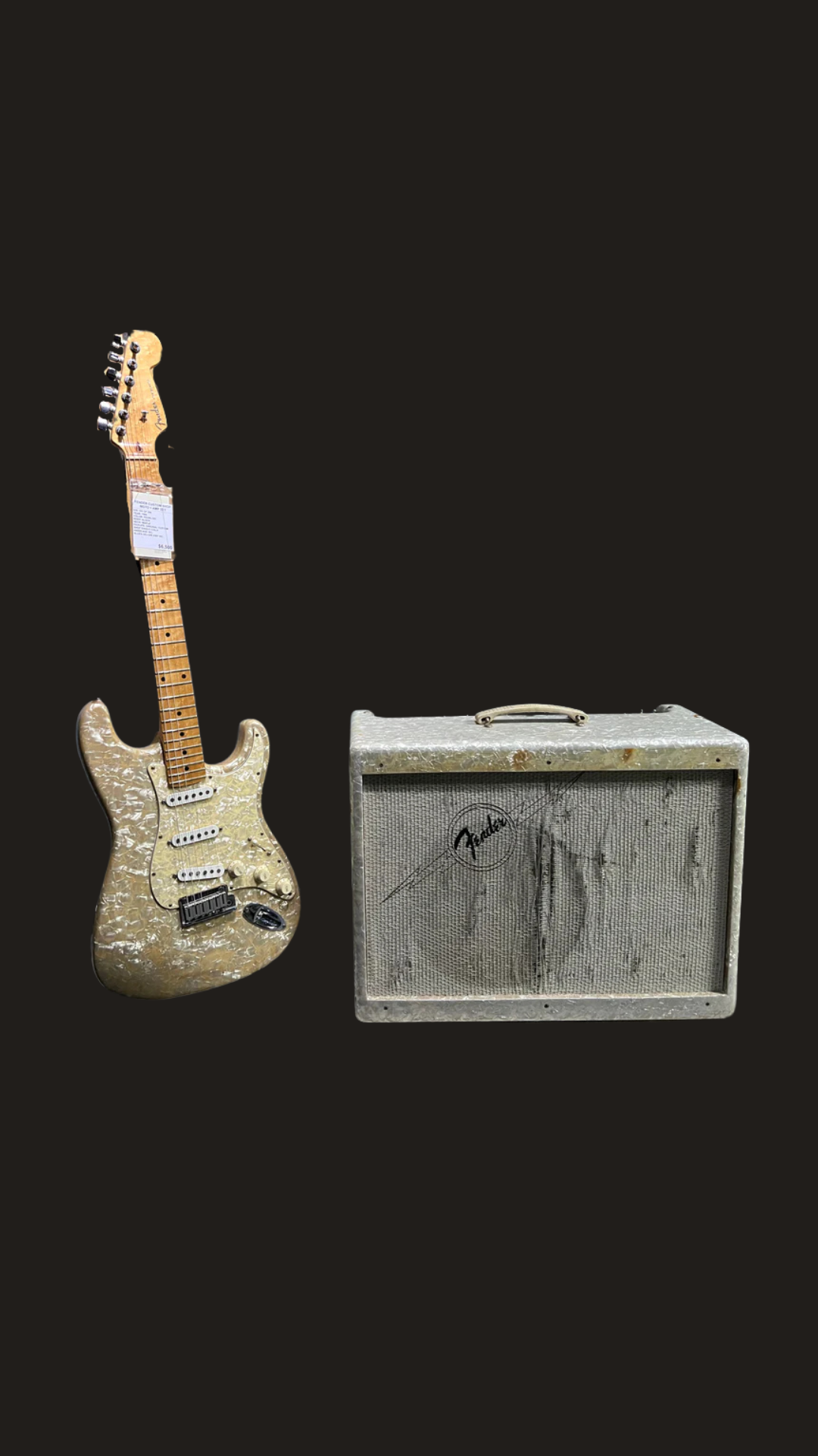 Fender custom shop moto + amp set (used)