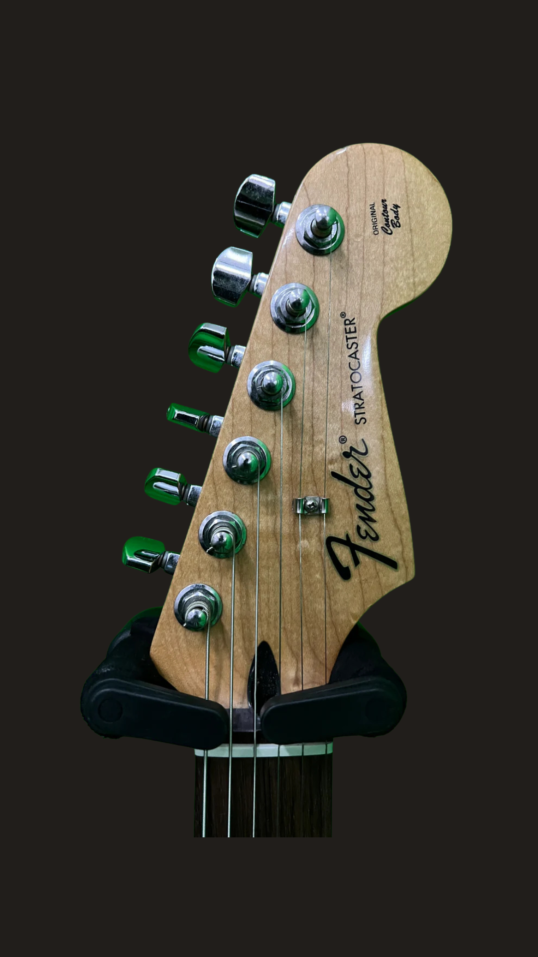 Fender MIM standard stratocaster blacktop (used)