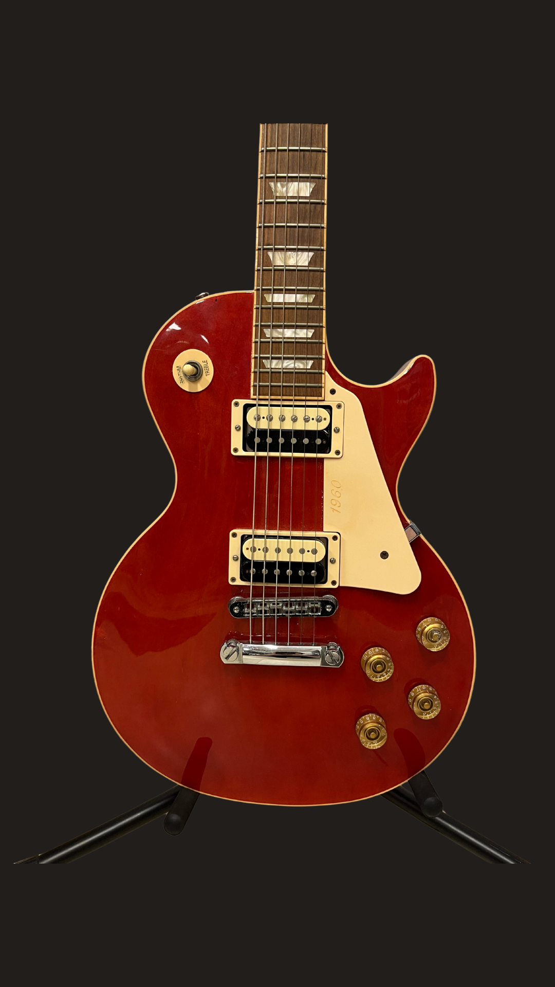 Gibson les paul classic trans red (used)