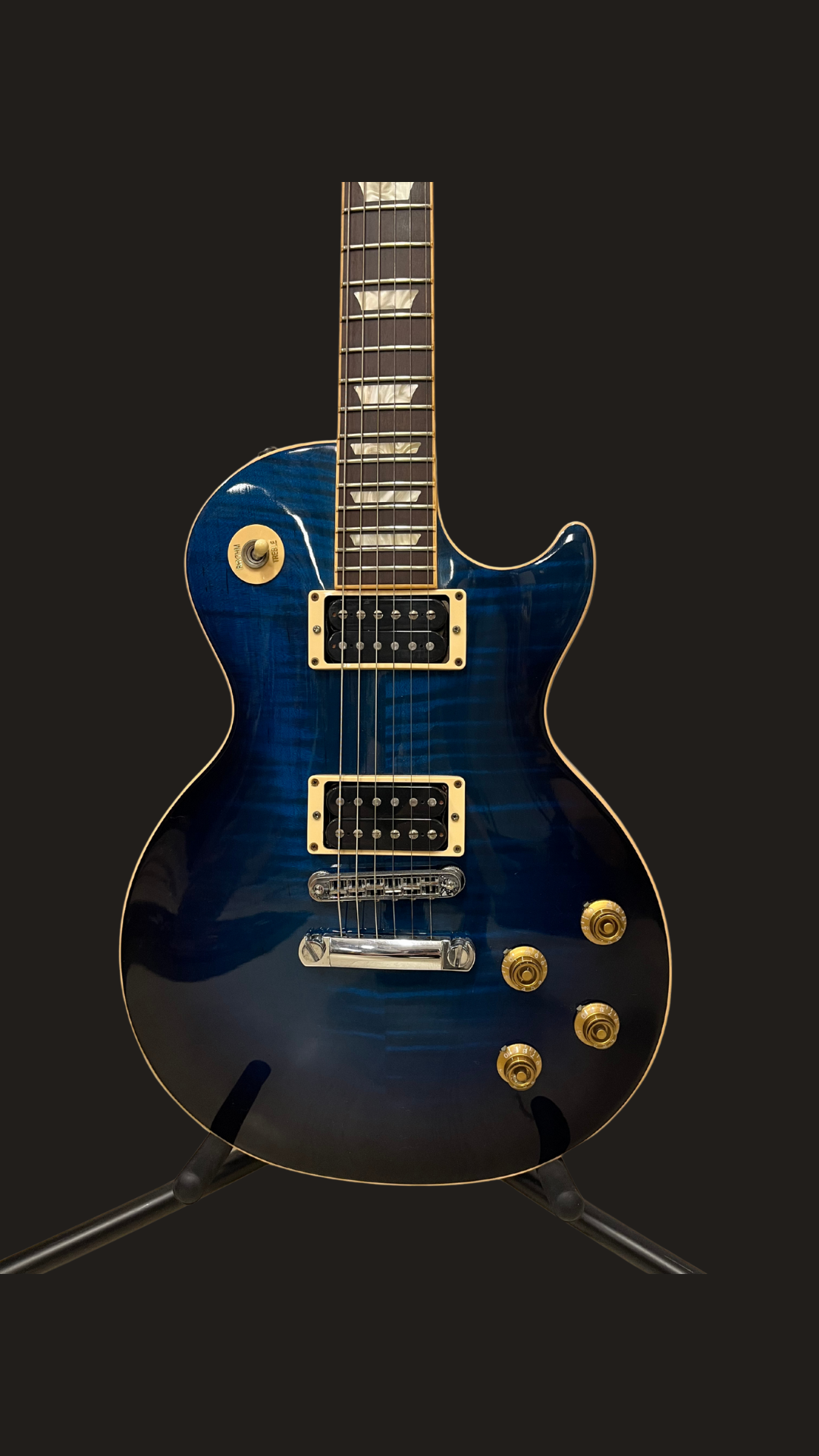 Gibson les paul classic blue flame(used)
