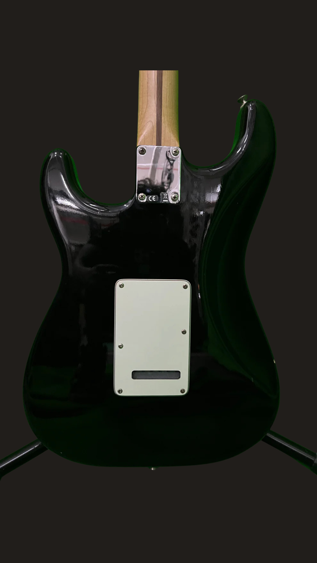 Fender MIM standard stratocaster blacktop (used)
