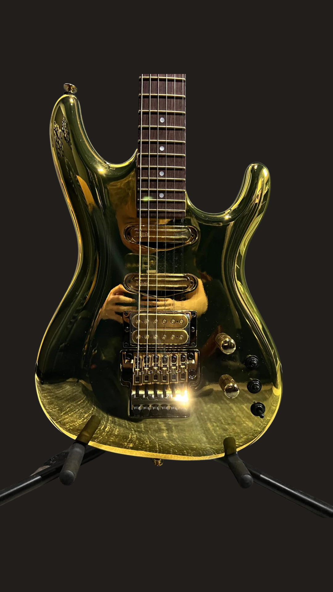 Ibanez Joe satriani gold boy 2022 (used)