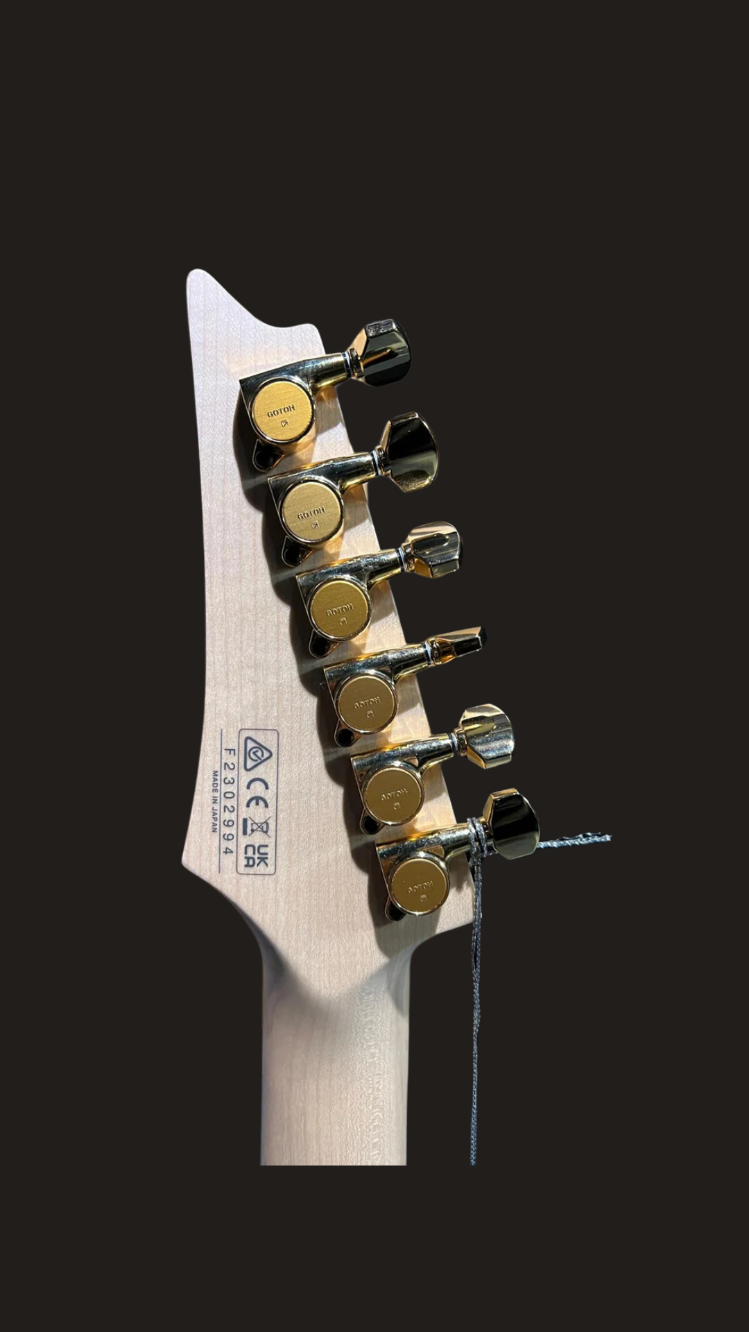 Ibanez Joe satriani gold boy 2022 (used)