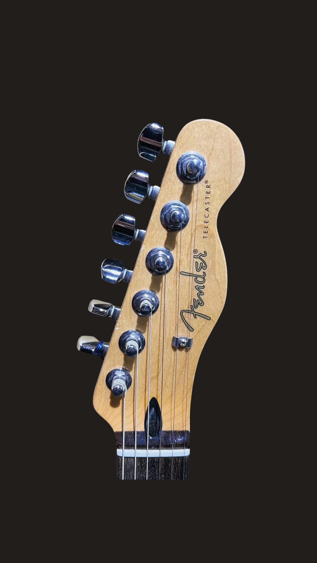 Fender MIM standard telecaster blacktop HH (used)