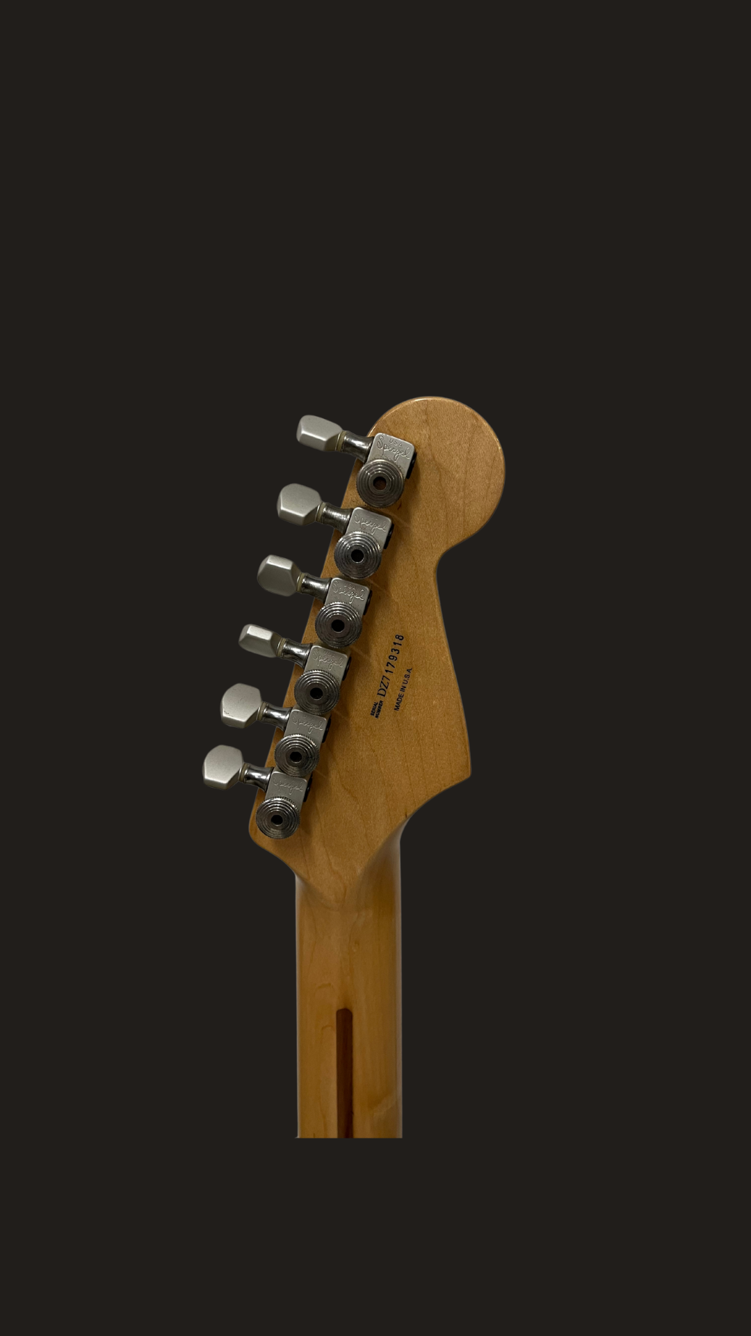 Fender american reversed headstock stratocaster (used)