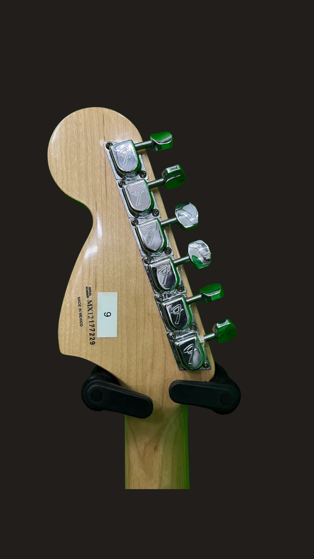 Fender MIM standard stratocaster 70's blacktop (used)