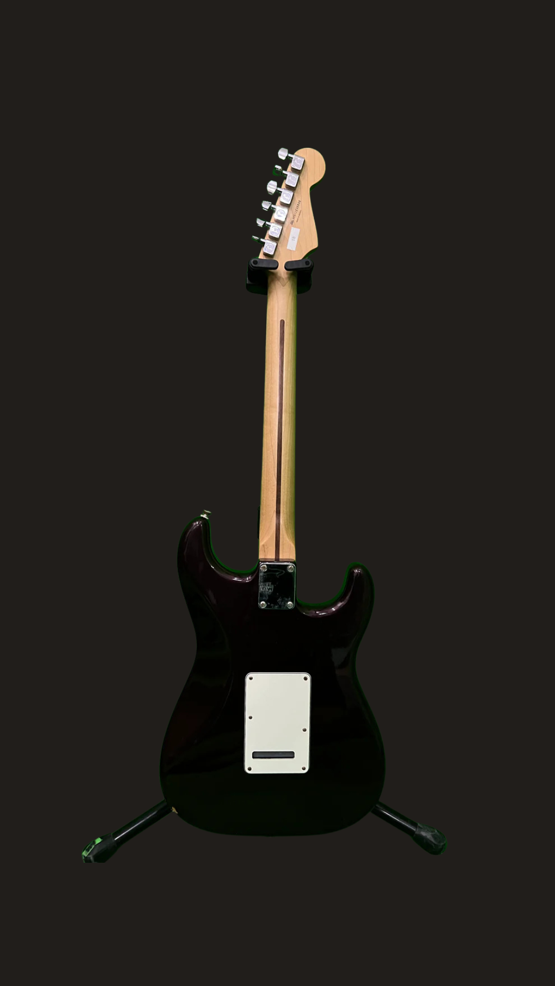 Fender MIM standard stratocaster lefty midnight wine (used)