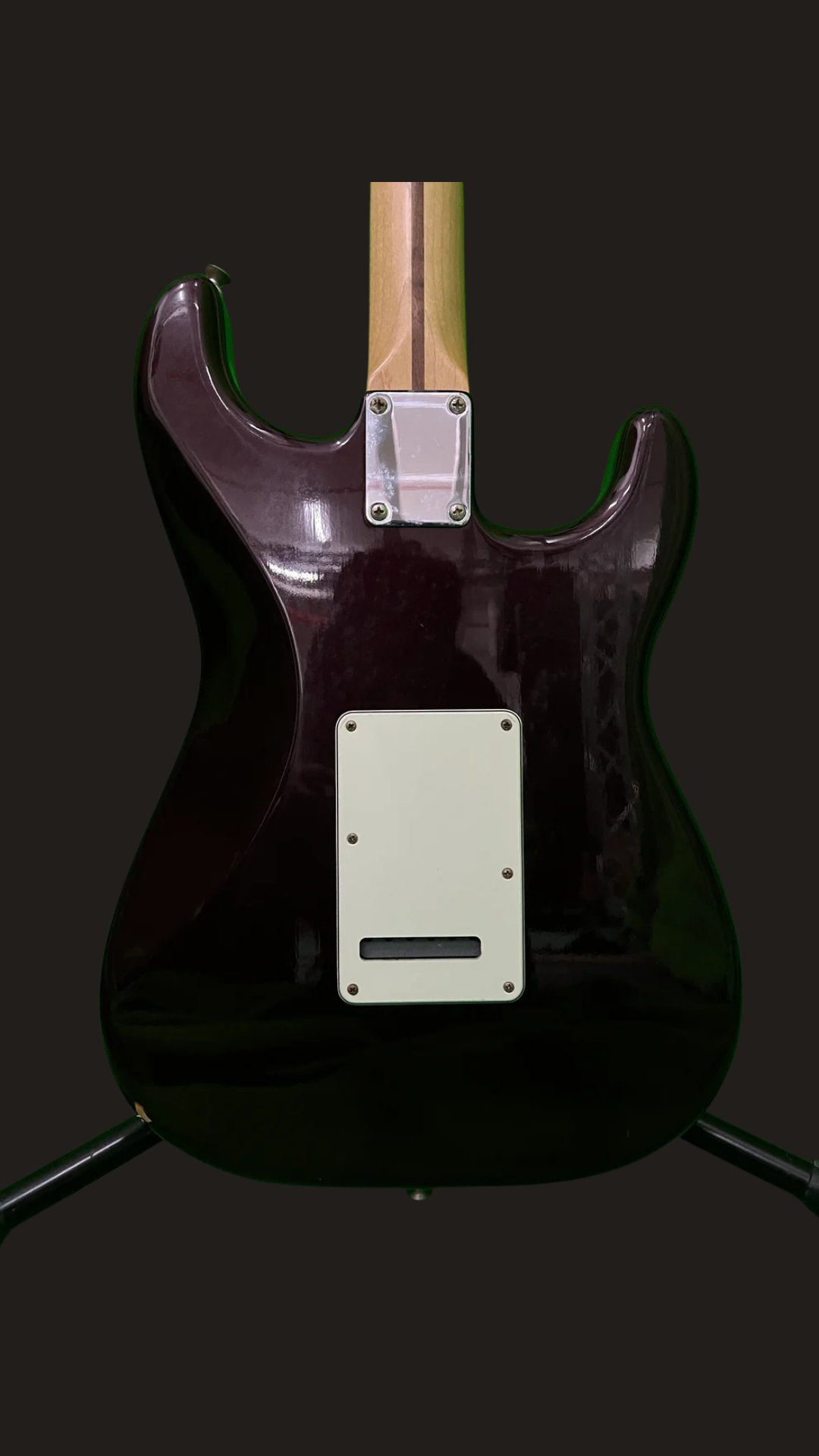 Fender MIM standard stratocaster lefty midnight wine (used)