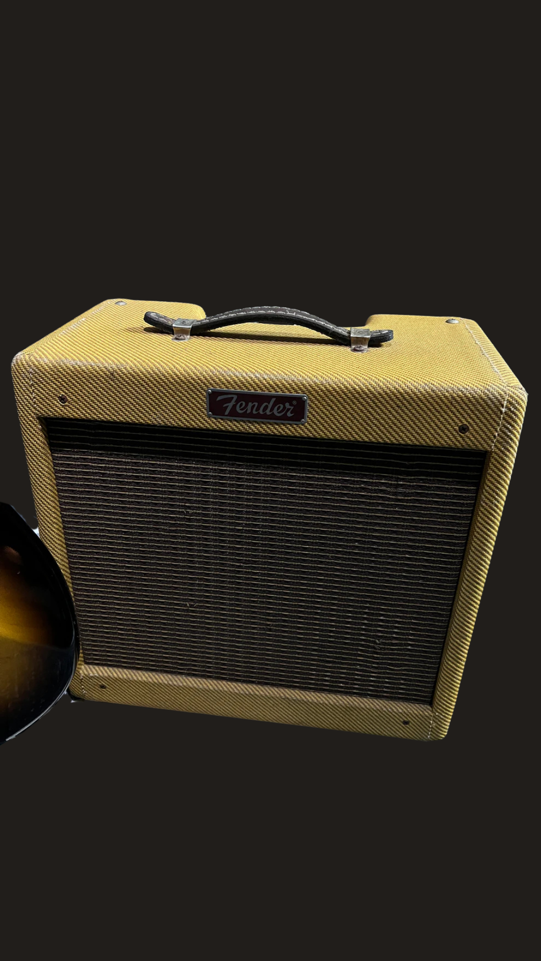Fender jason smith 57's masterbuilt with 50th anniversary matching tweed pro junior amp (used)