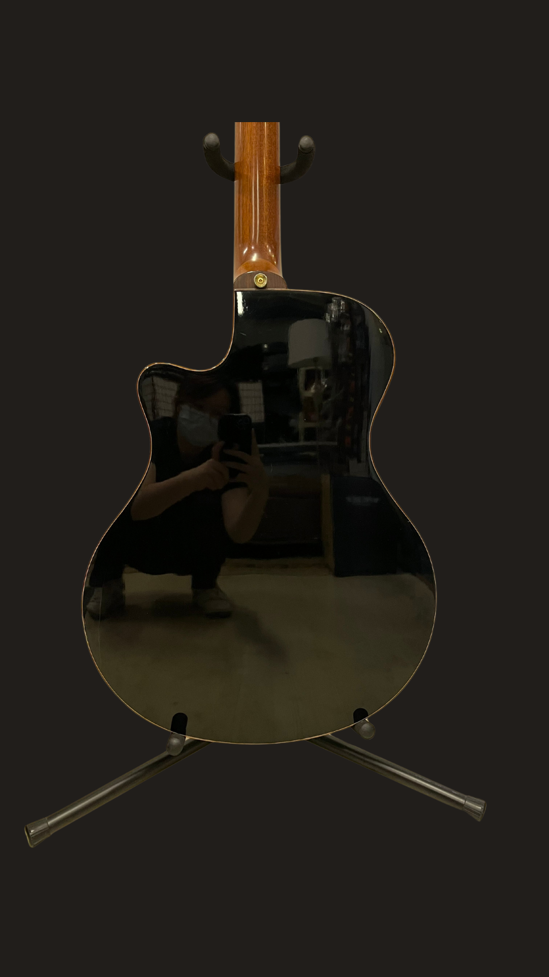 Yamaha APX 1200 electric acoustic black finish (used)
