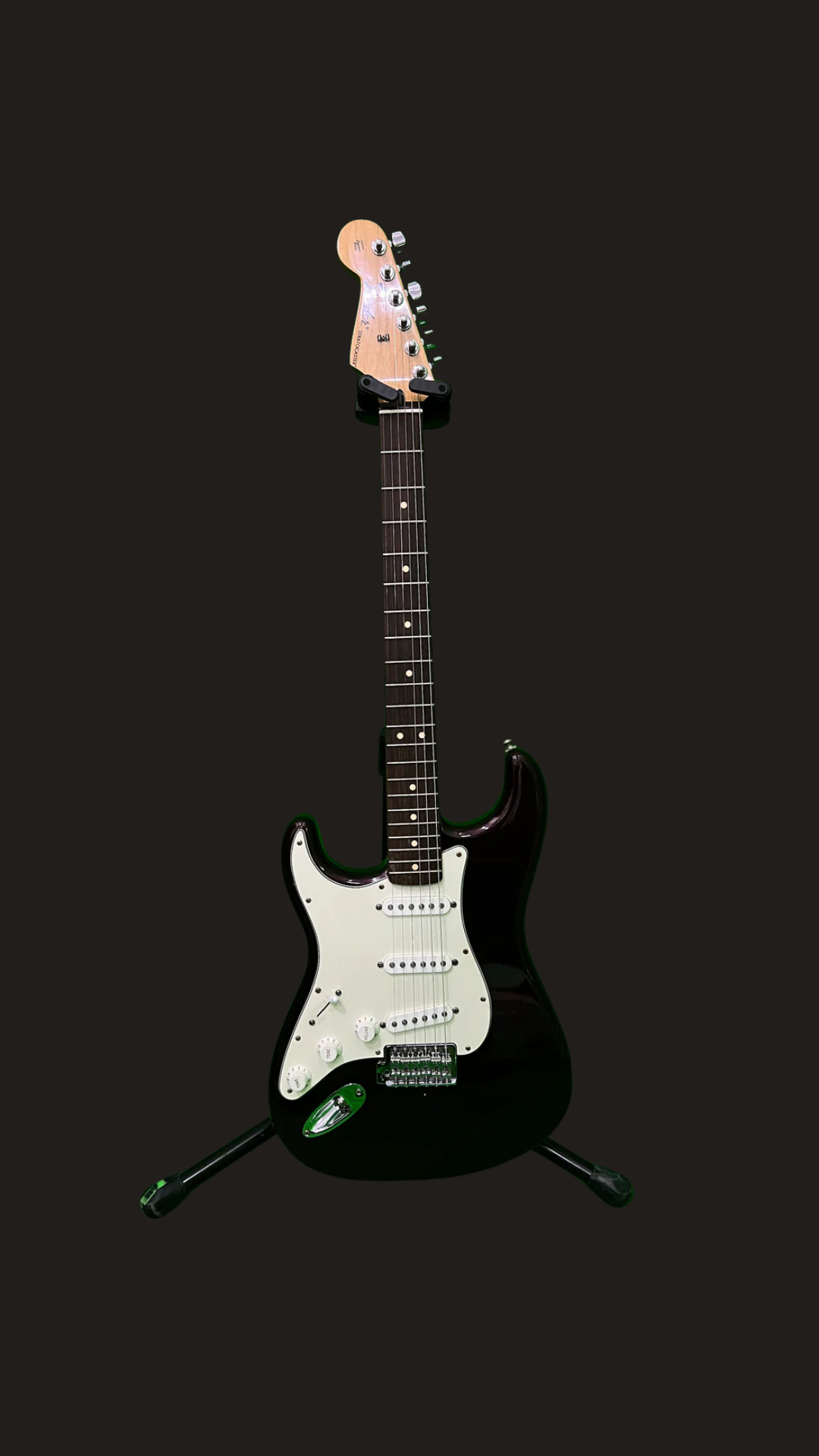 Fender MIM standard stratocaster lefty midnight wine (used)