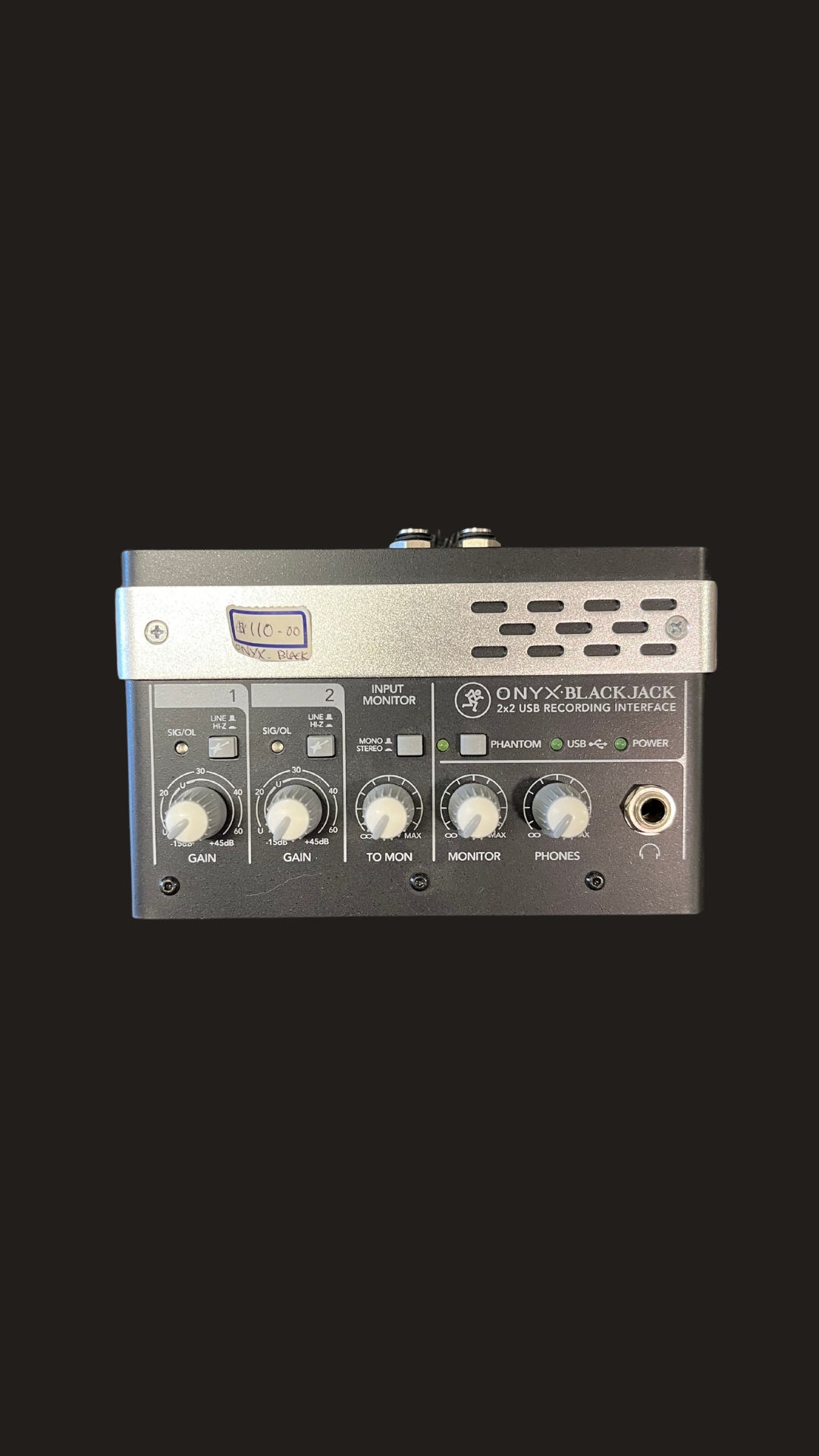 Onyx Blackjack 2x2 USB Recording Interface