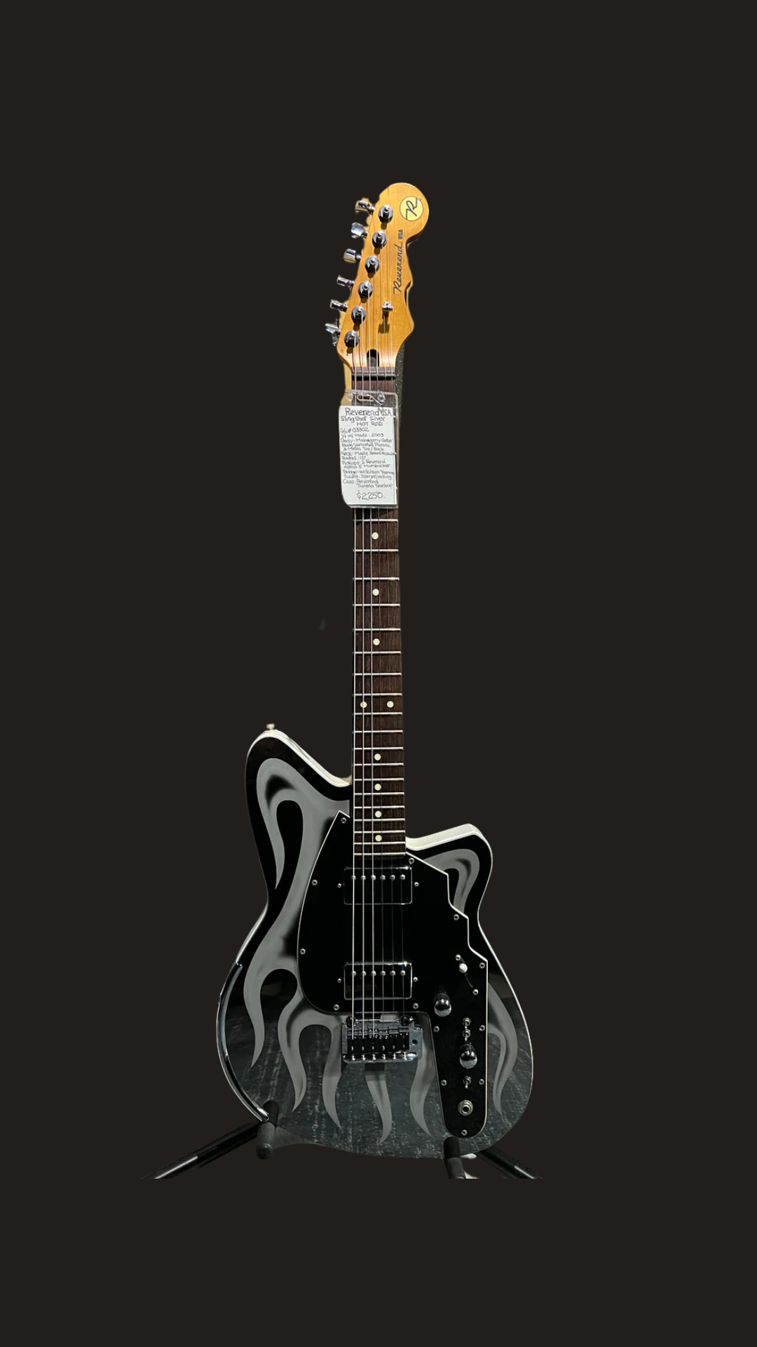 Reverend USA slingshot silver hotrod (used)