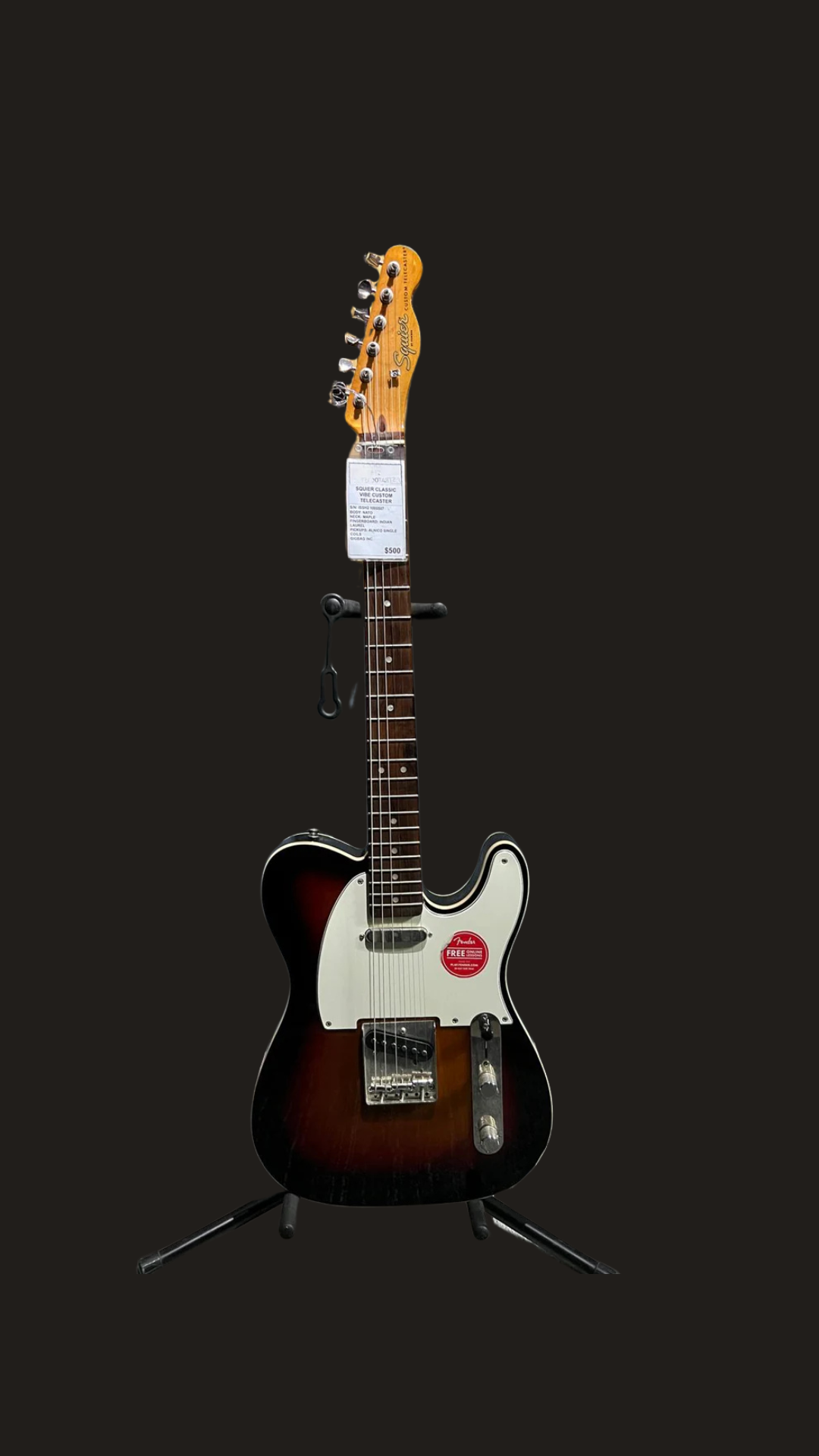 Squier classic vibe custom telecaster (used)
