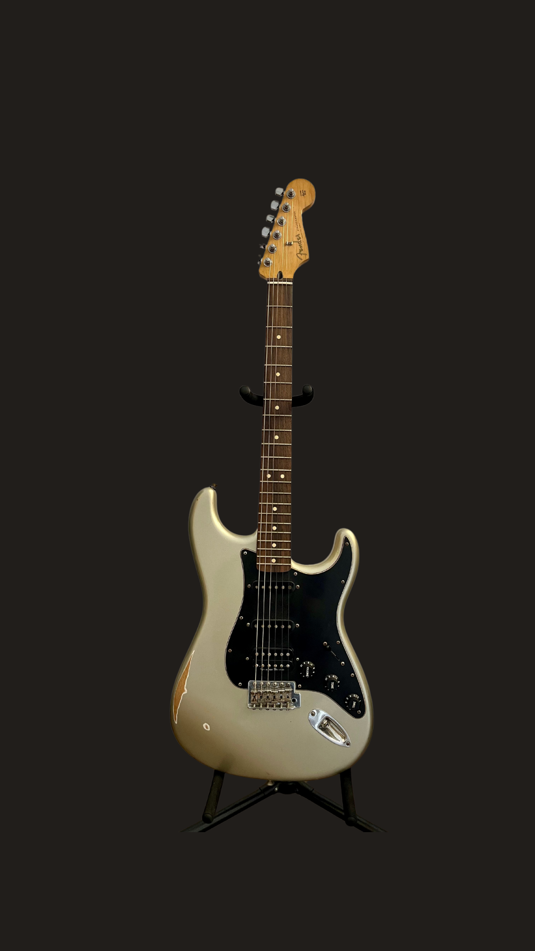 Fender roadworn stratocaster HSS Inca Silver (used)
