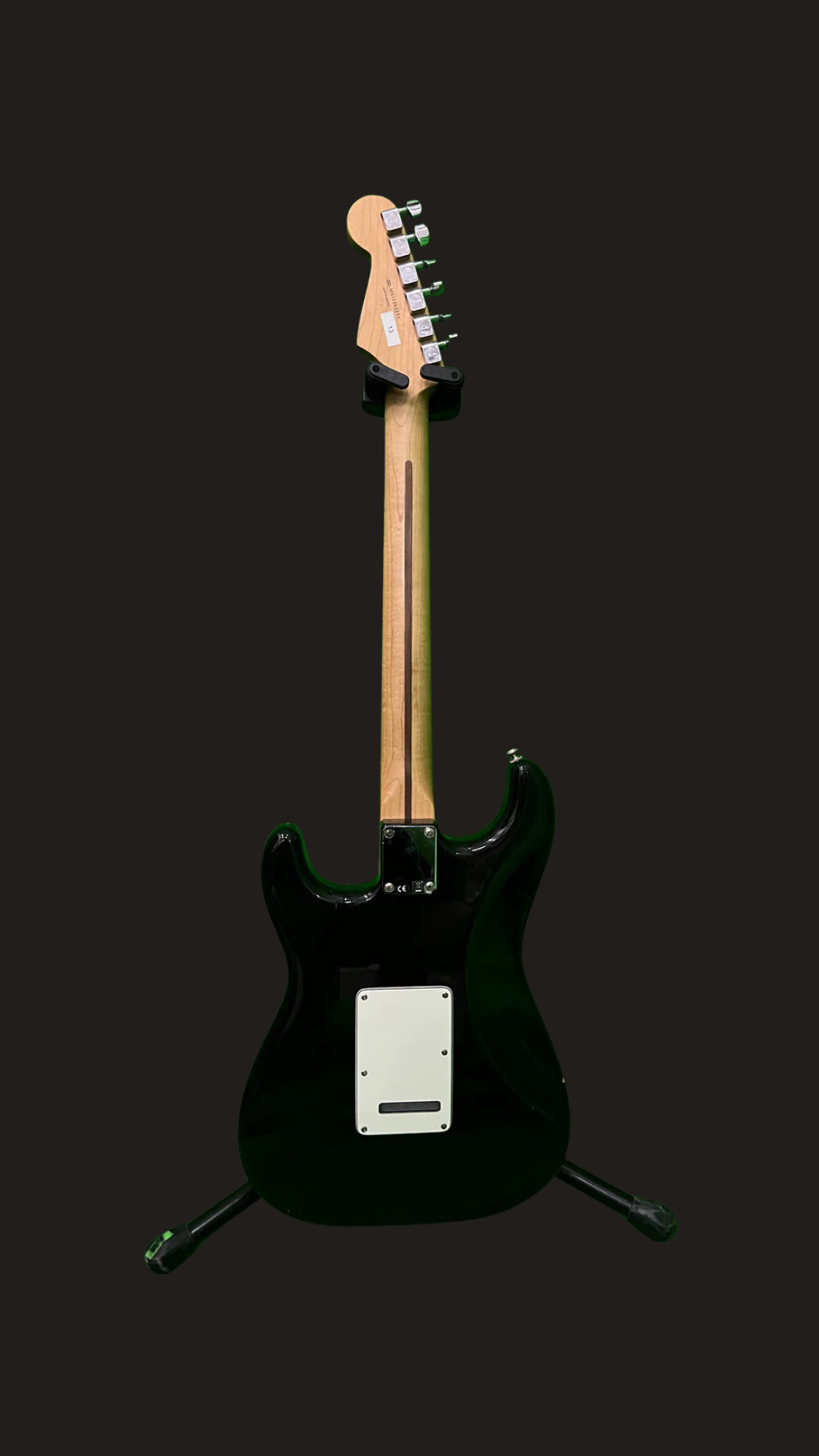 Fender MIM standard stratocaster blacktop (used)