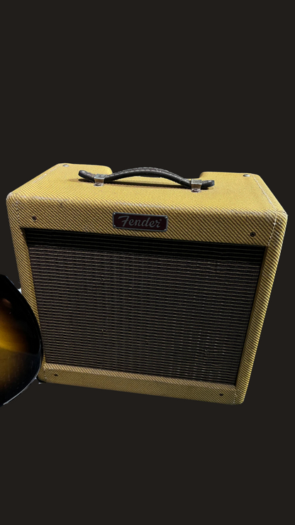 Fender jason smith 57's masterbuilt with 50th anniversary matching tweed pro junior amp (used)