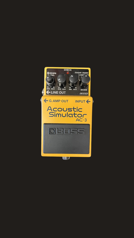 BOSS AC-3 Acoustic Simulator Guitar