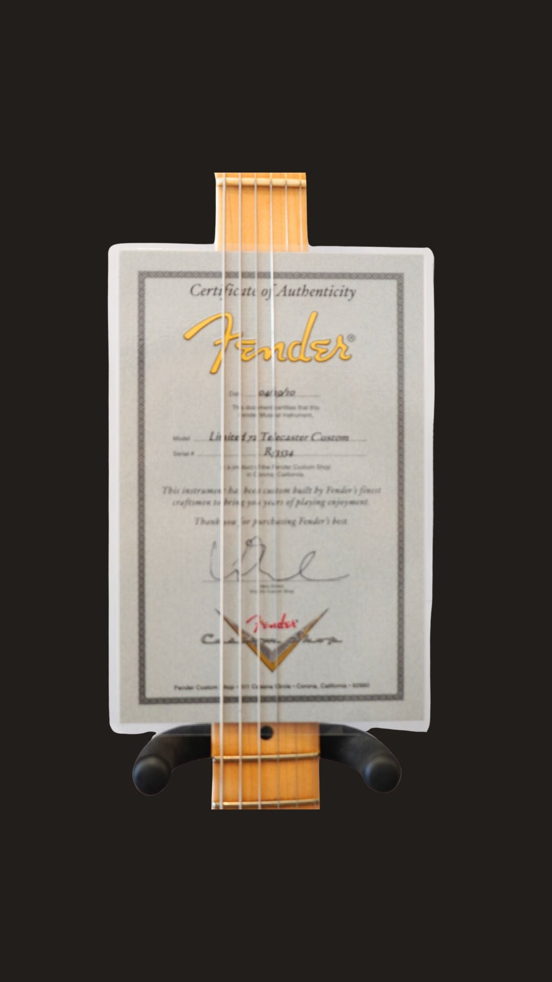 Fender 72's Telecaster Custom C.S. Limited Edition