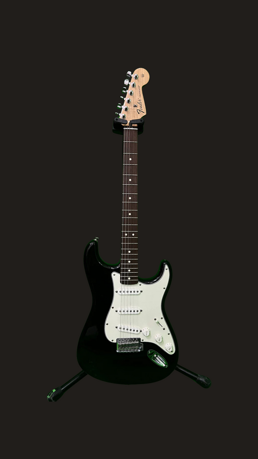Fender MIM standard stratocaster blacktop (used)