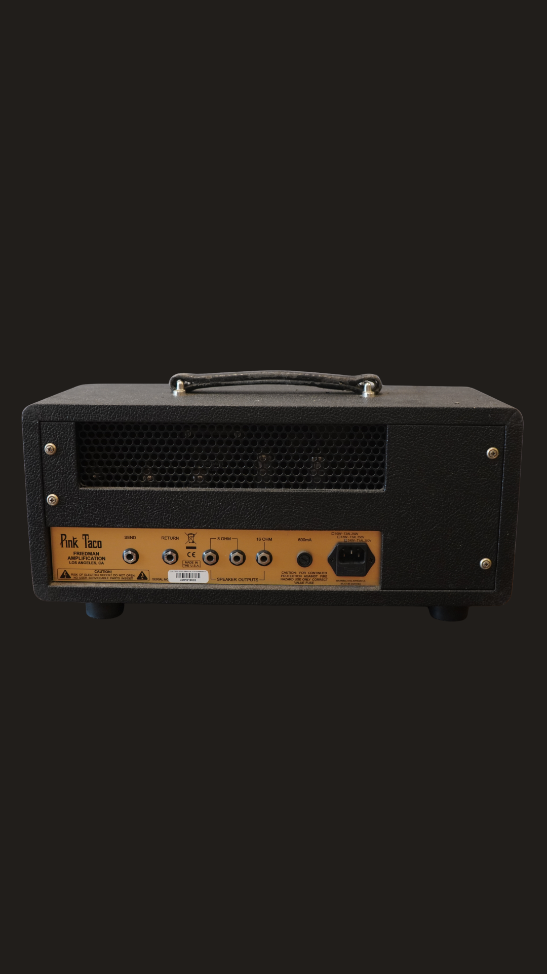 Friedman Pink Taco Amp Head