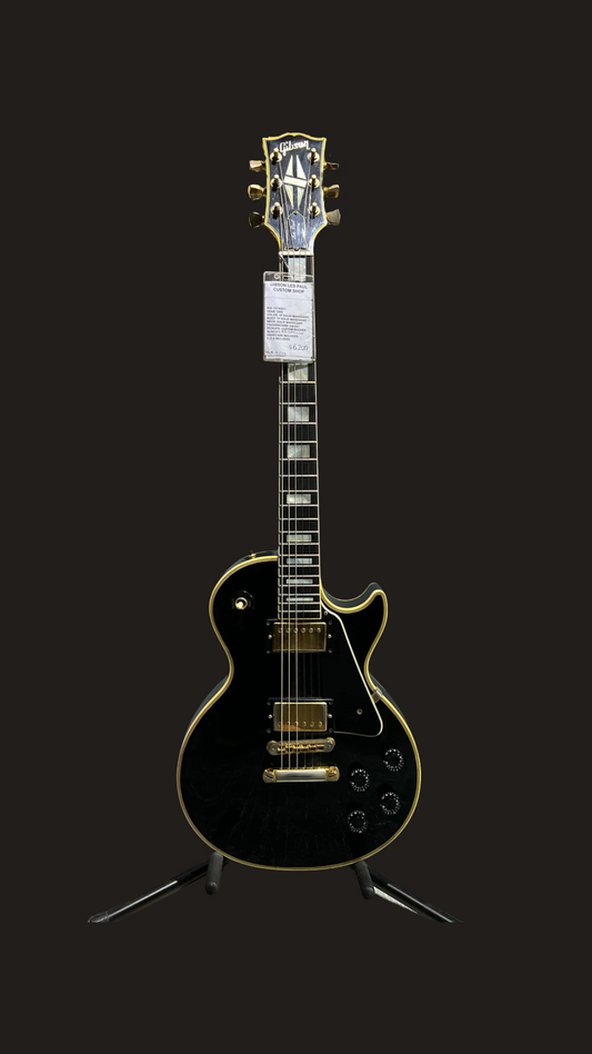 Gibson les paul custom shop black beauty (used)