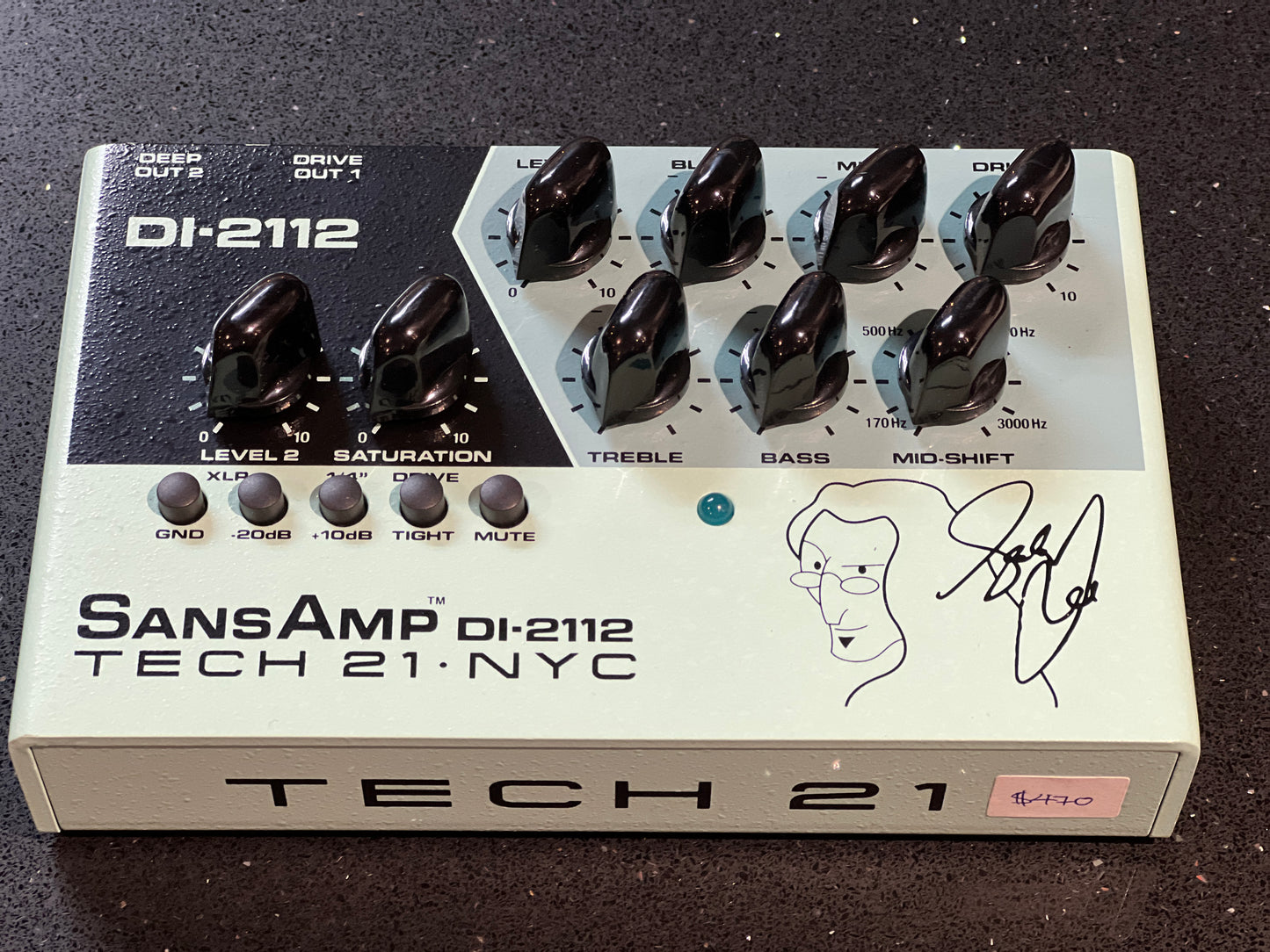 Tech 21 Geddy lee di-2112