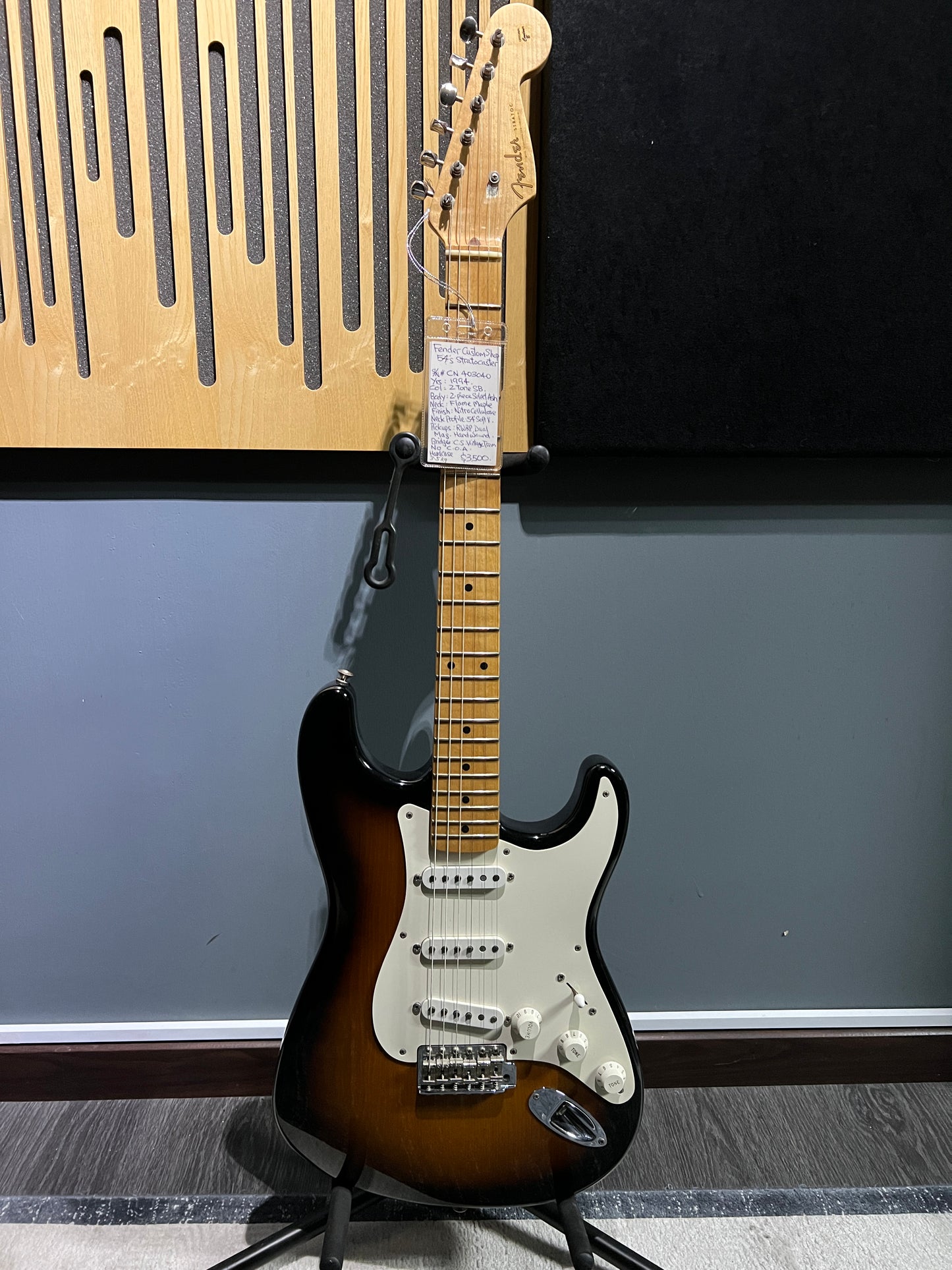 Fender custom shop 54's stratocaster (used)