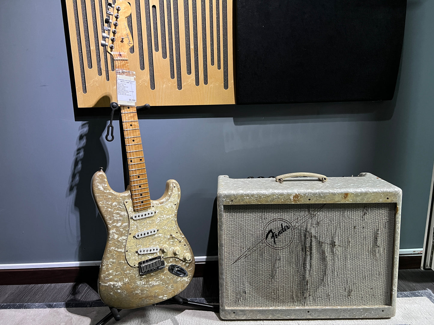 Fender custom shop moto + amp set (used)