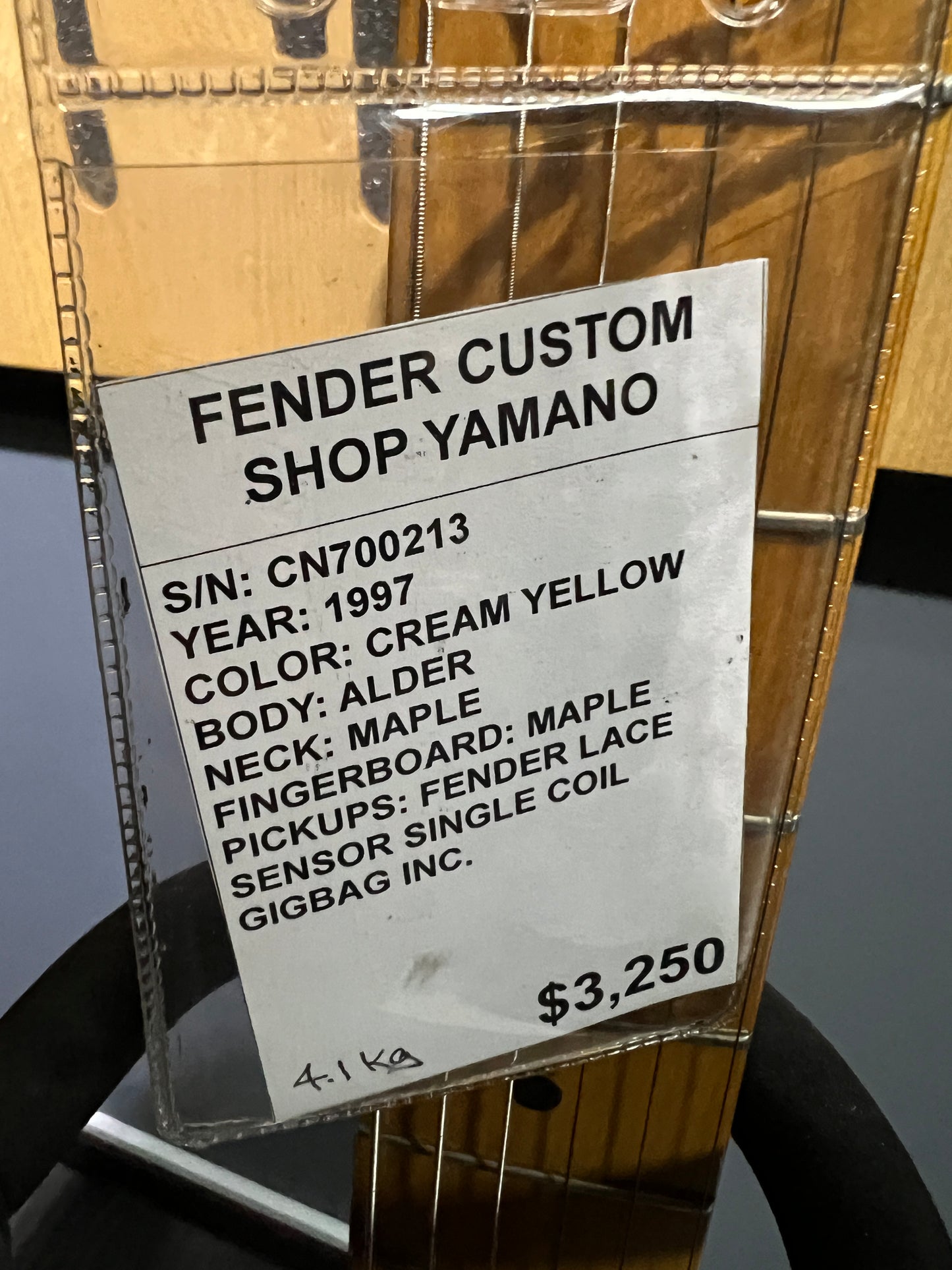 Fender custom shop yamano (used)