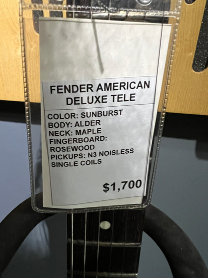 Fender american deluxe telecaster (used)