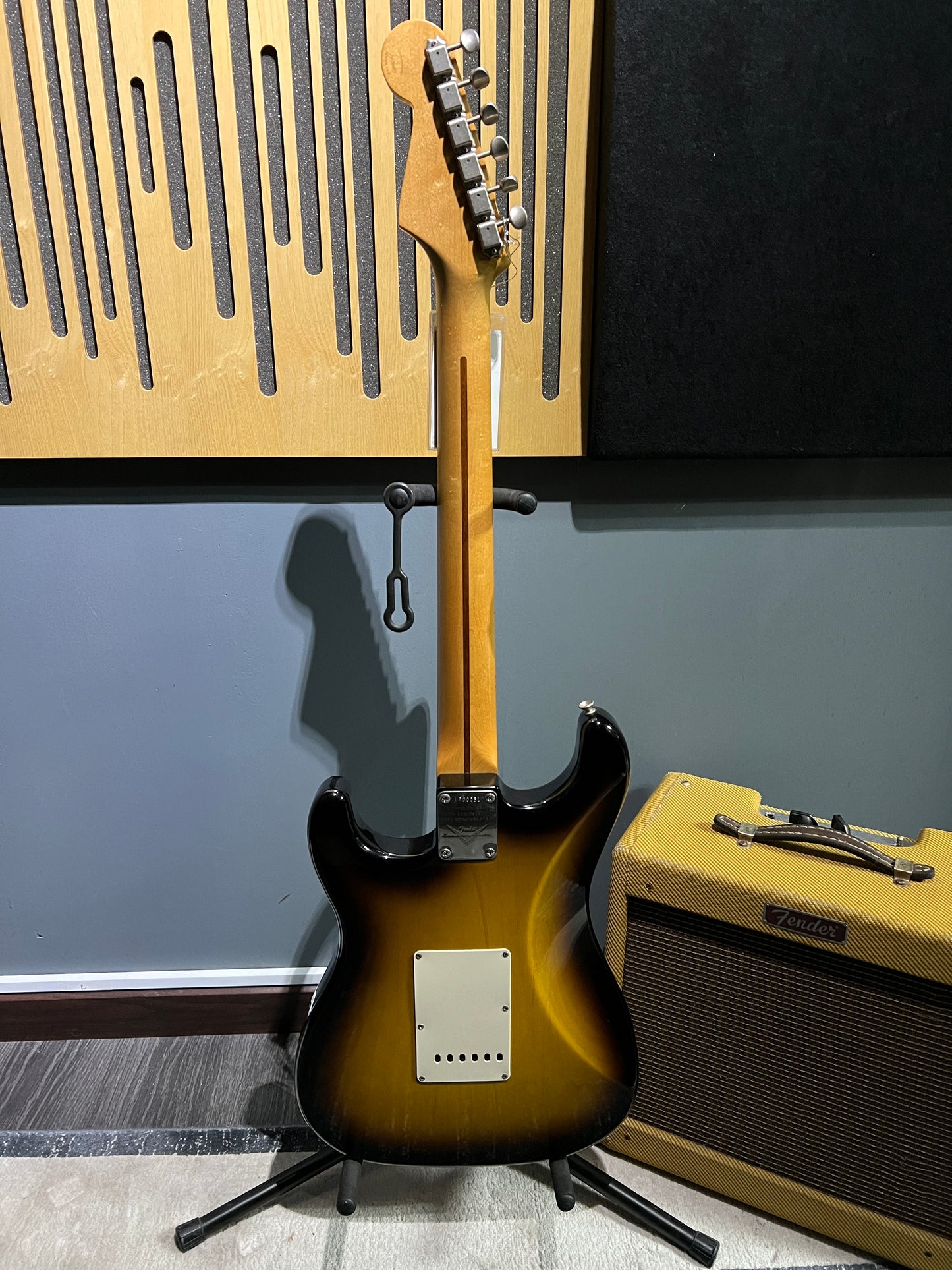 Fender jason smith 57's masterbuilt with 50th anniversary matching tweed pro junior amp (used)