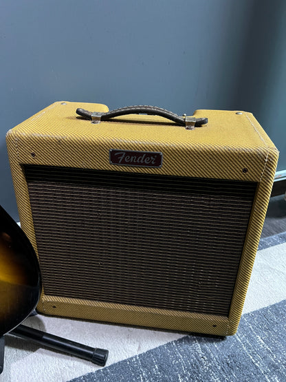 Fender jason smith 57's masterbuilt with 50th anniversary matching tweed pro junior amp (used)