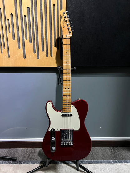 Fender MIM telecaster lefty red wine (used)