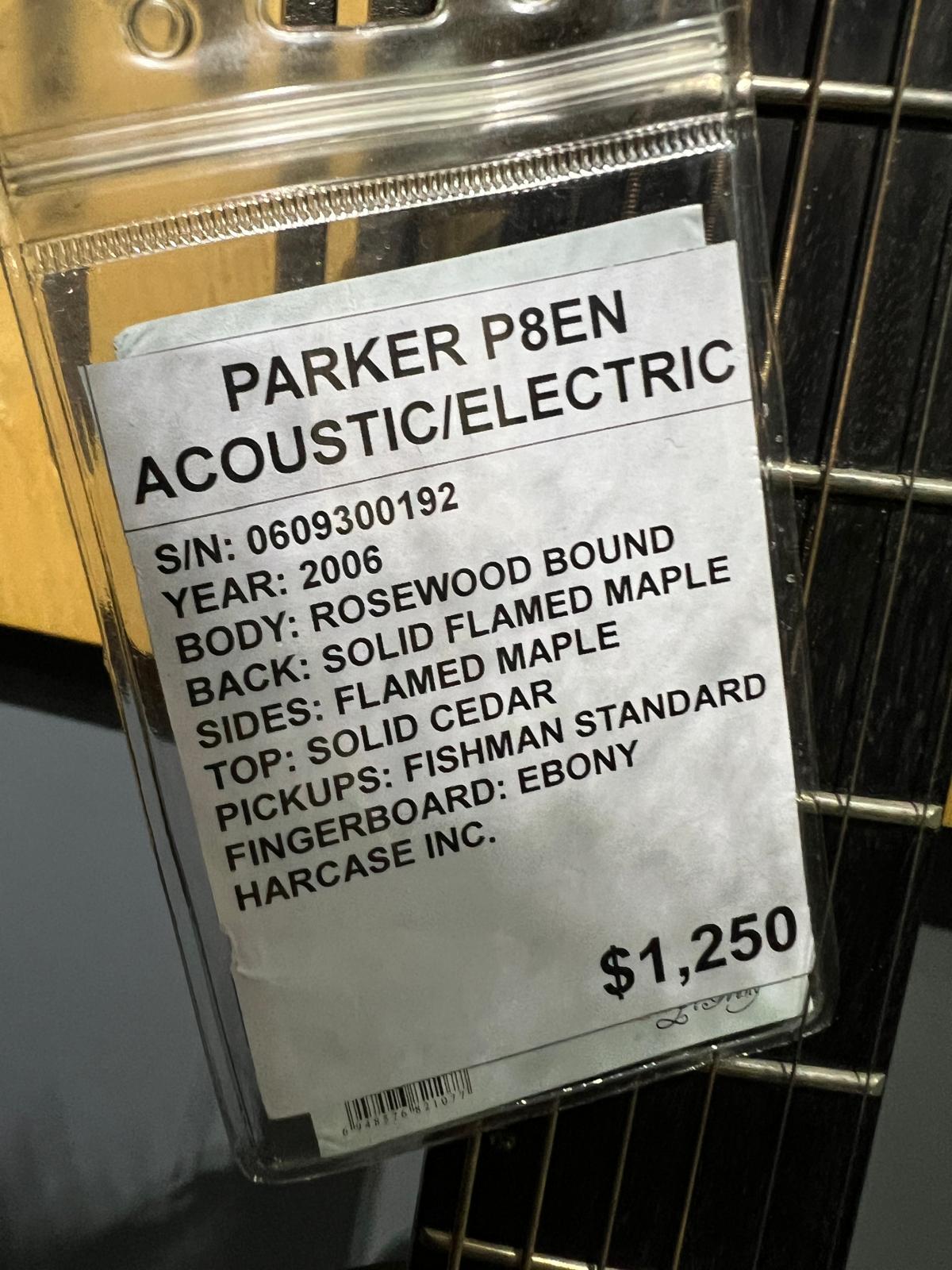 Parker P8EN acoustic/electric (used)