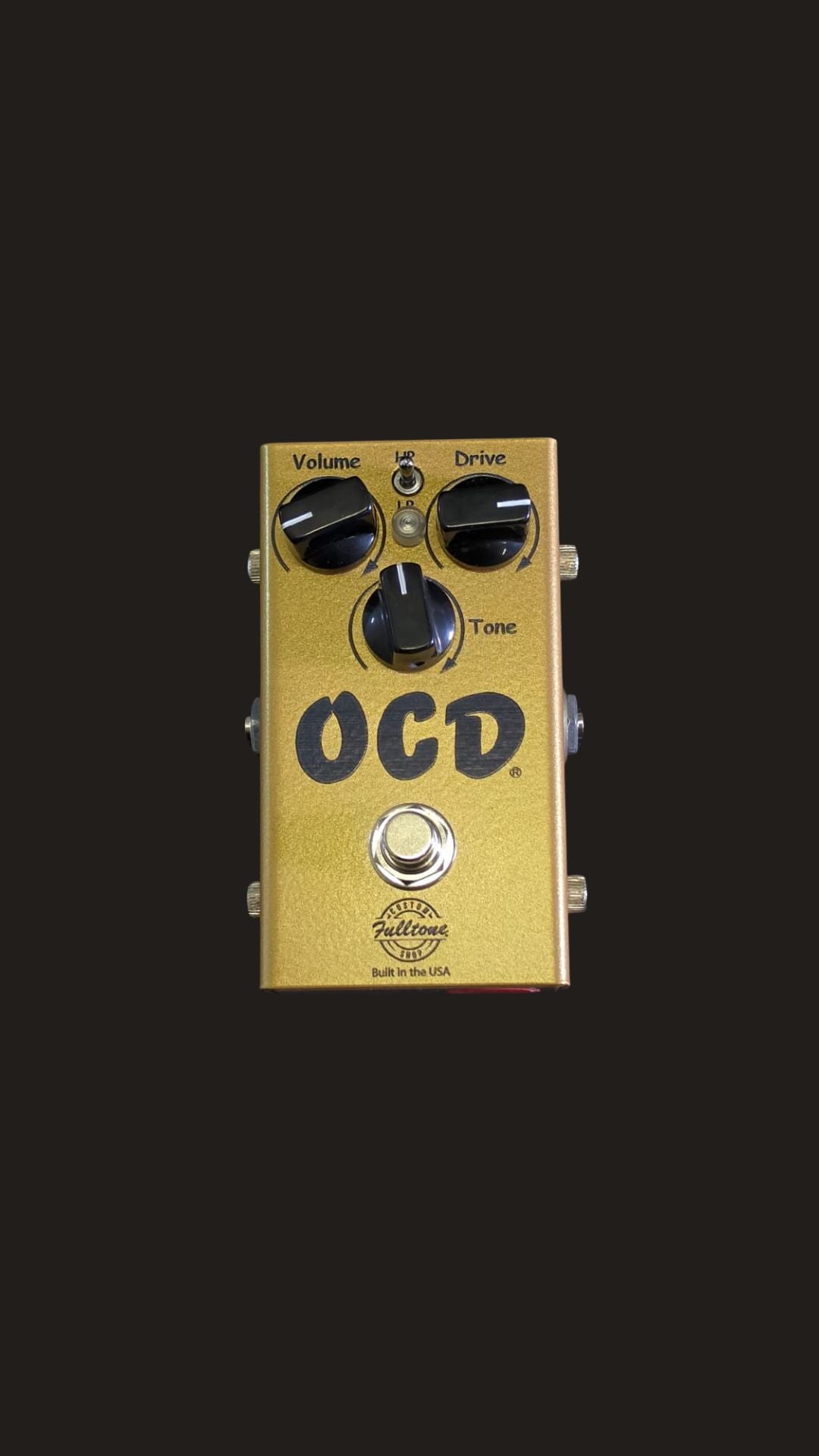 Fulltone OCD V2 Overdrive Pedal – Limited Edition Gold