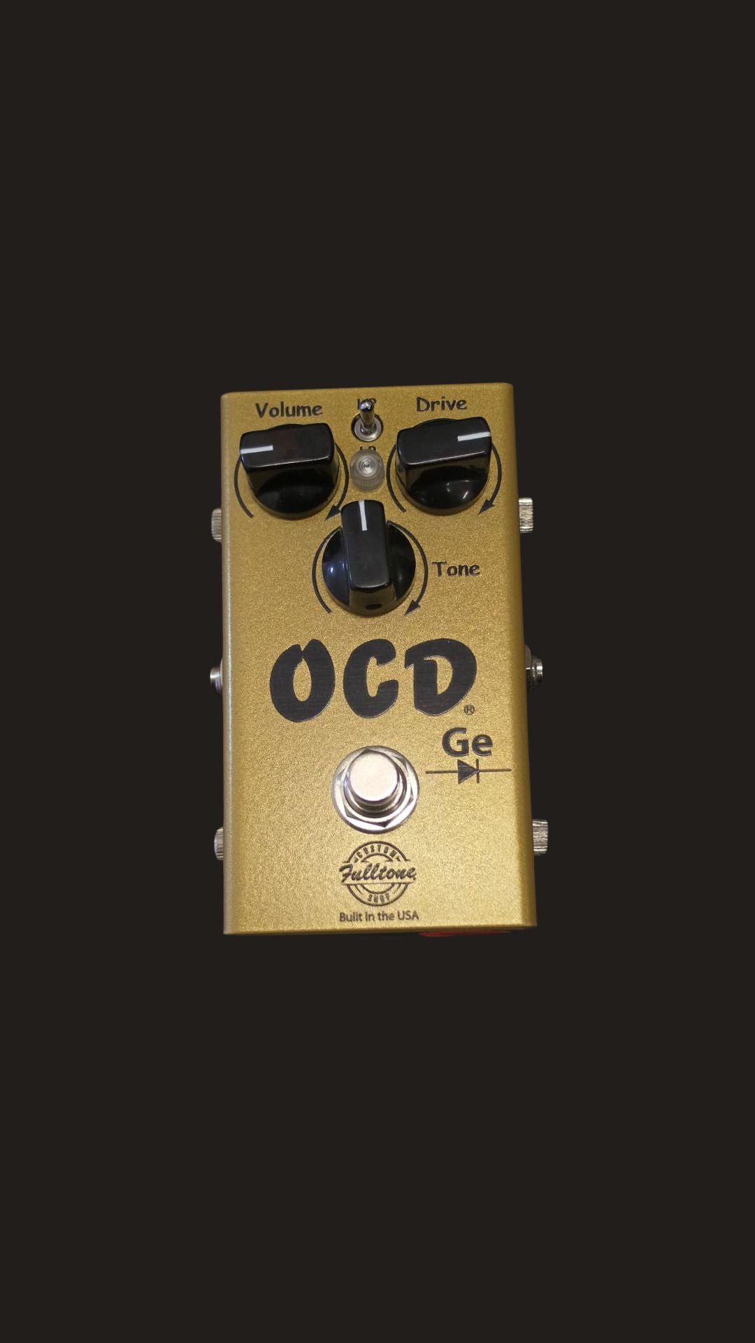 Fulltone OCD V2 Overdrive Pedal – Limited Edition Gold (OCD-Ge)